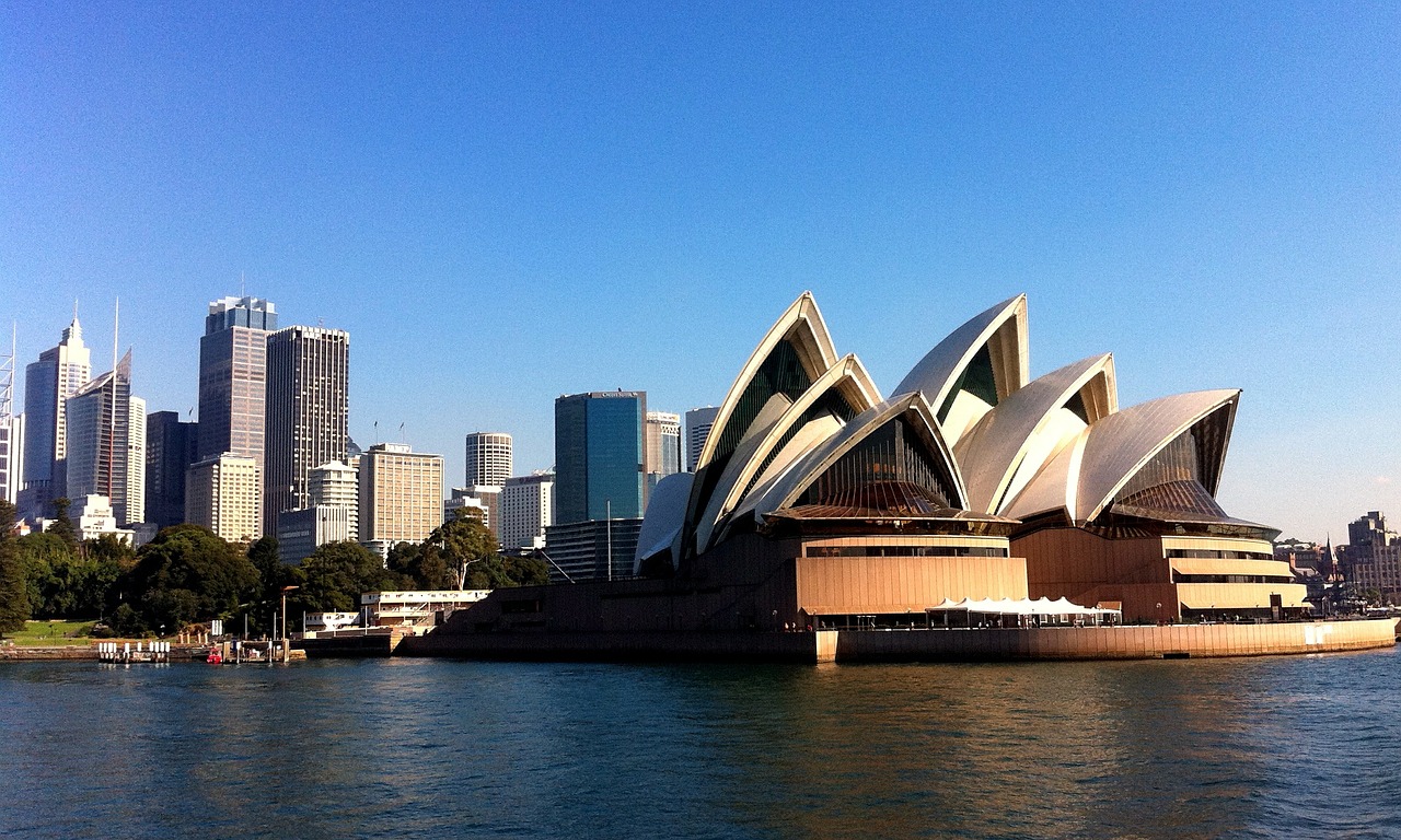 Sidnėjus, Operos Teatras, Opera, Australia, Žinomas, Architektūra, Panorama, Miestas, Miesto Panorama, Pastatas