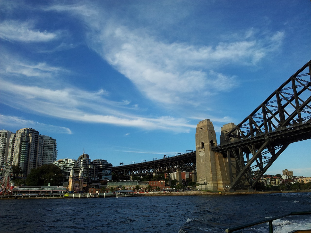 Sidnėjaus Uosto Tiltas, Dangus, Tiltas, Uostas, Sidnėjus, Australia, Miestas, Vanduo, Orientyras, Architektūra