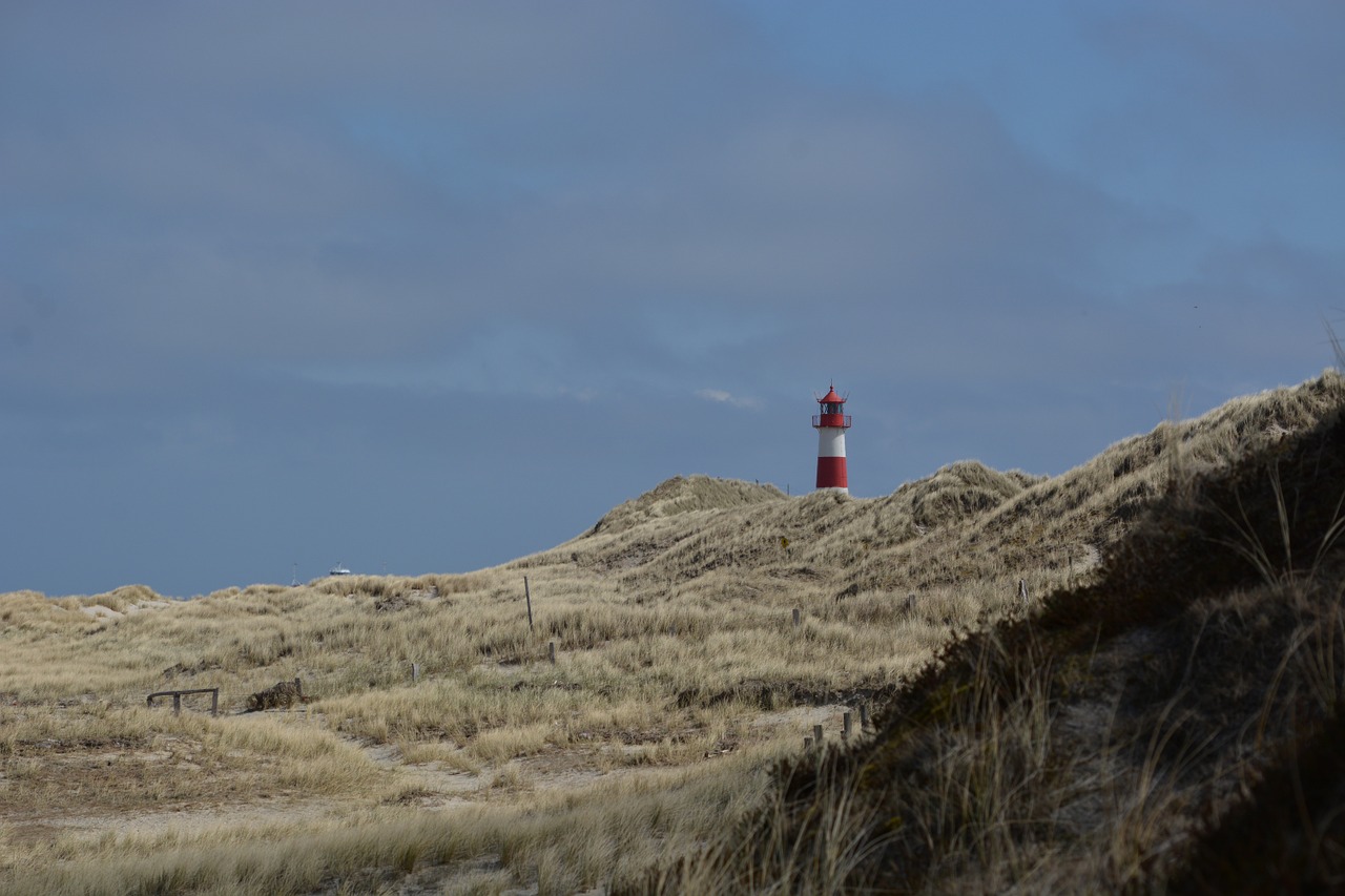 Sylt, Švyturys, Kranto, Debesys, Jūra, Šventė, Kopos, Jūrų, Nemokamos Nuotraukos,  Nemokama Licenzija