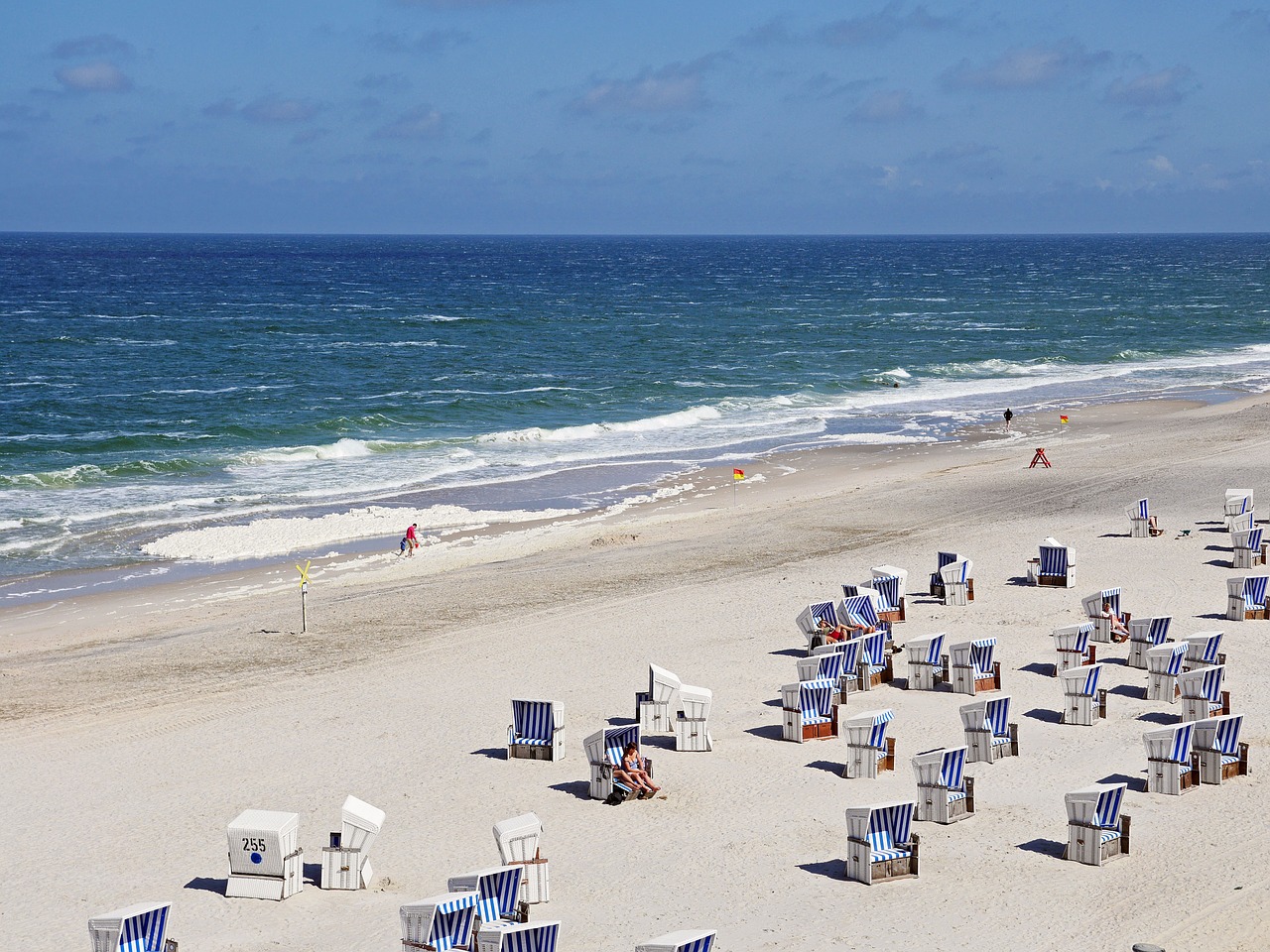 Sylt, Papludimys, Šiaurės Jūra, Klubai, Paplūdimio Gyvenimas, Vasara, Saulė, Plaukti, Smėlio Paplūdimys Jūra, Sala