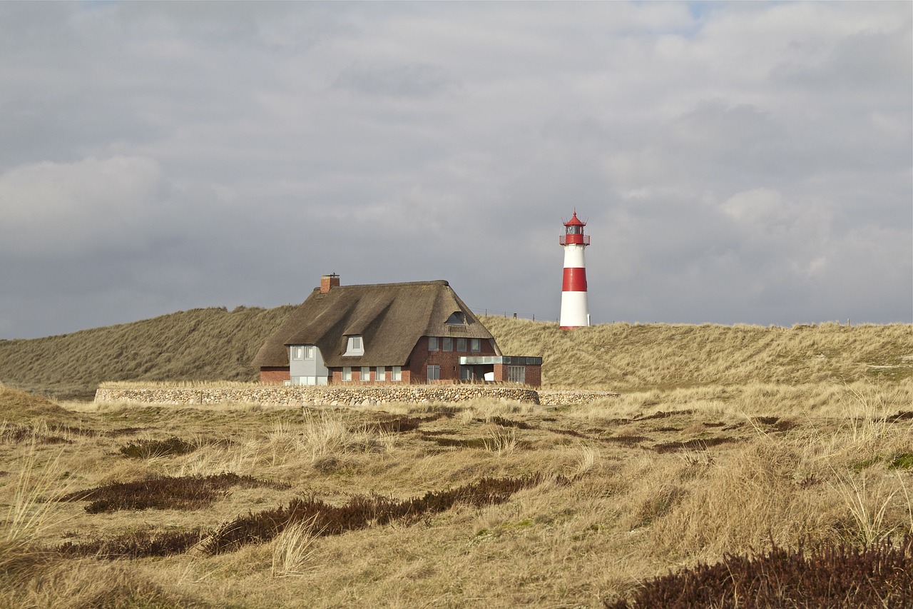 Sylt, Alkūnė, Šiaurės Jūra, Kopos, Gamtos Rezervatas, Šiaurinė Vokietija, Dangus, Gamta, Debesys, Vėjuota