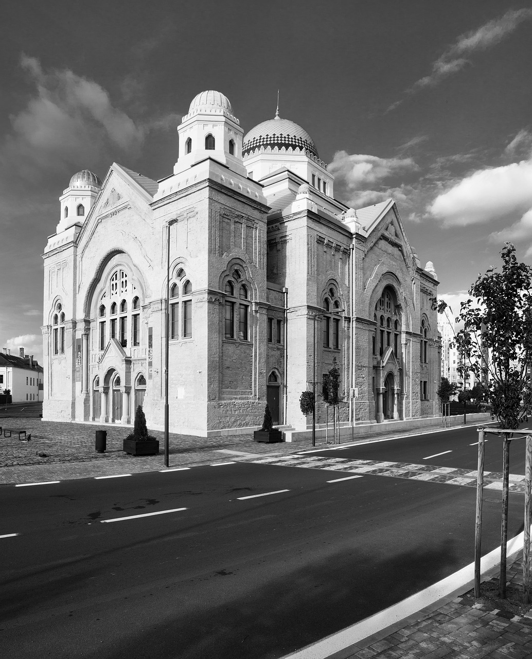 Sinagoga, Lučenec, Slovakija, Šventykla, Istorija, Restauravimas, Pastatas, Architektūra, Juoda Ir Balta, Bažnyčia