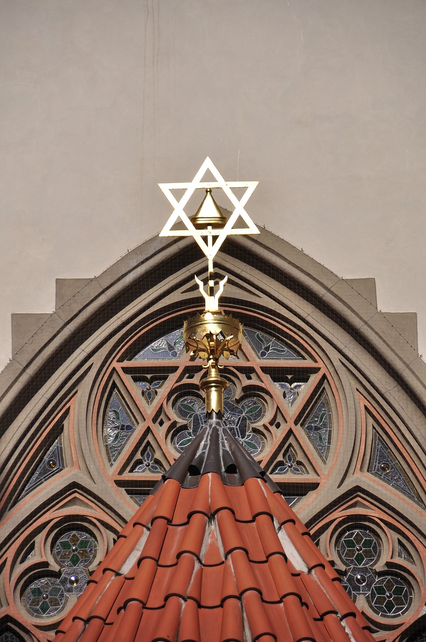Sinagoga,  Praha,  Žydų Žvaigždė,  Religija,  Judaizmas,  Tikėjimas, Nemokamos Nuotraukos,  Nemokama Licenzija