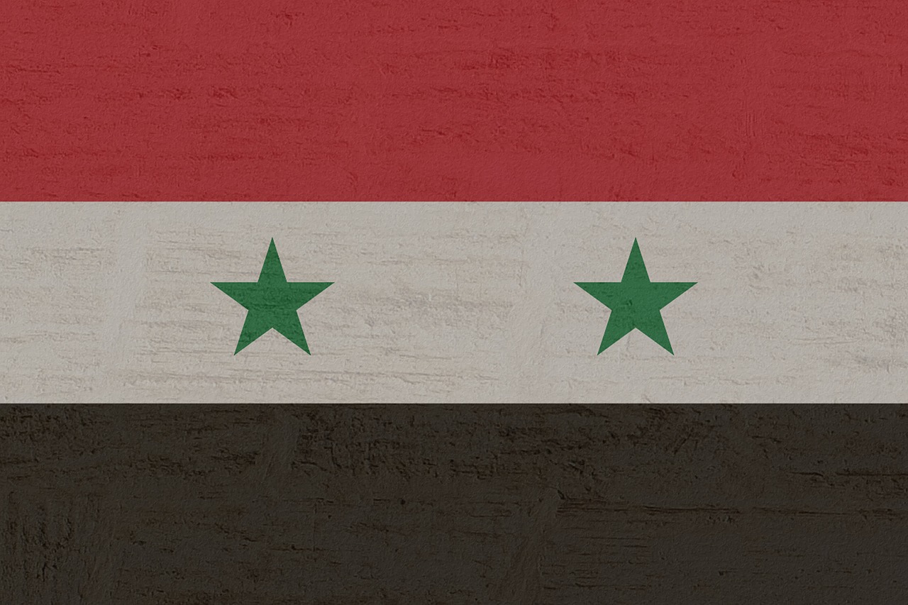 Sirija, Vėliava, Nemokamos Nuotraukos,  Nemokama Licenzija