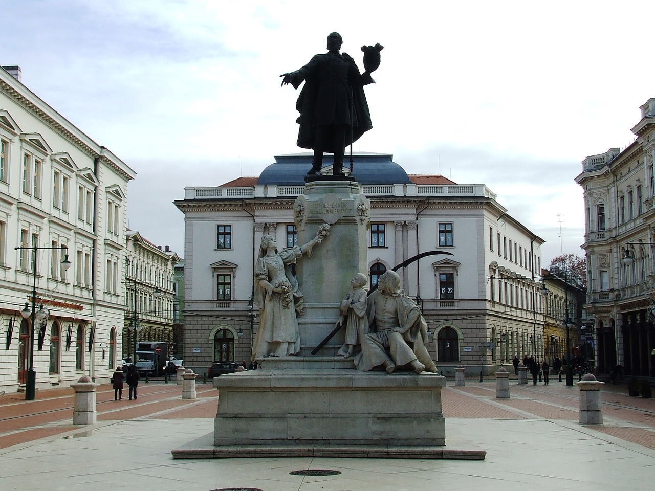 Szeged Vengrija, Statula, Kossuth, 1848, Nemokamos Nuotraukos,  Nemokama Licenzija