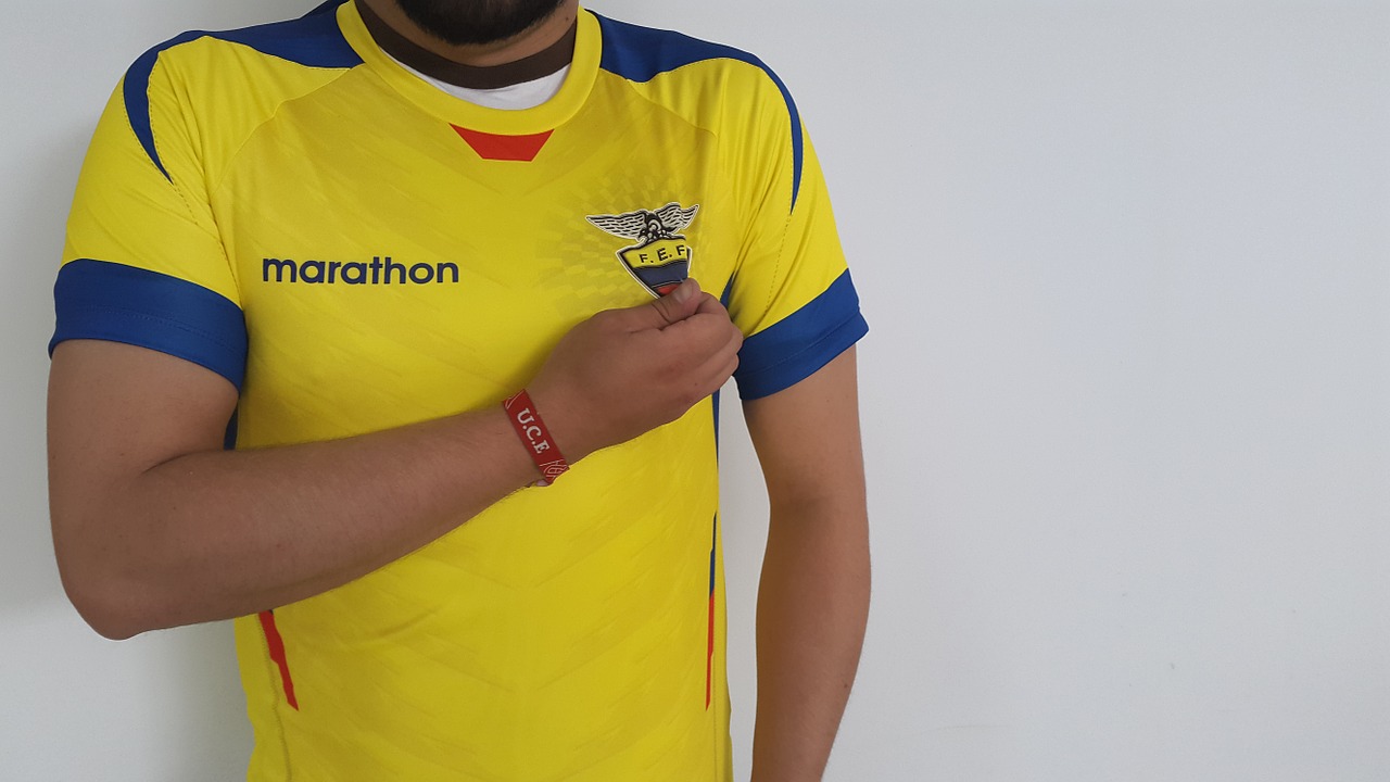 T-Shirt, Ecuador, Futbolas, Ekvadoro Futbolo Komanda, Gol, Sportas, Ventiliatorius, Nemokamos Nuotraukos,  Nemokama Licenzija