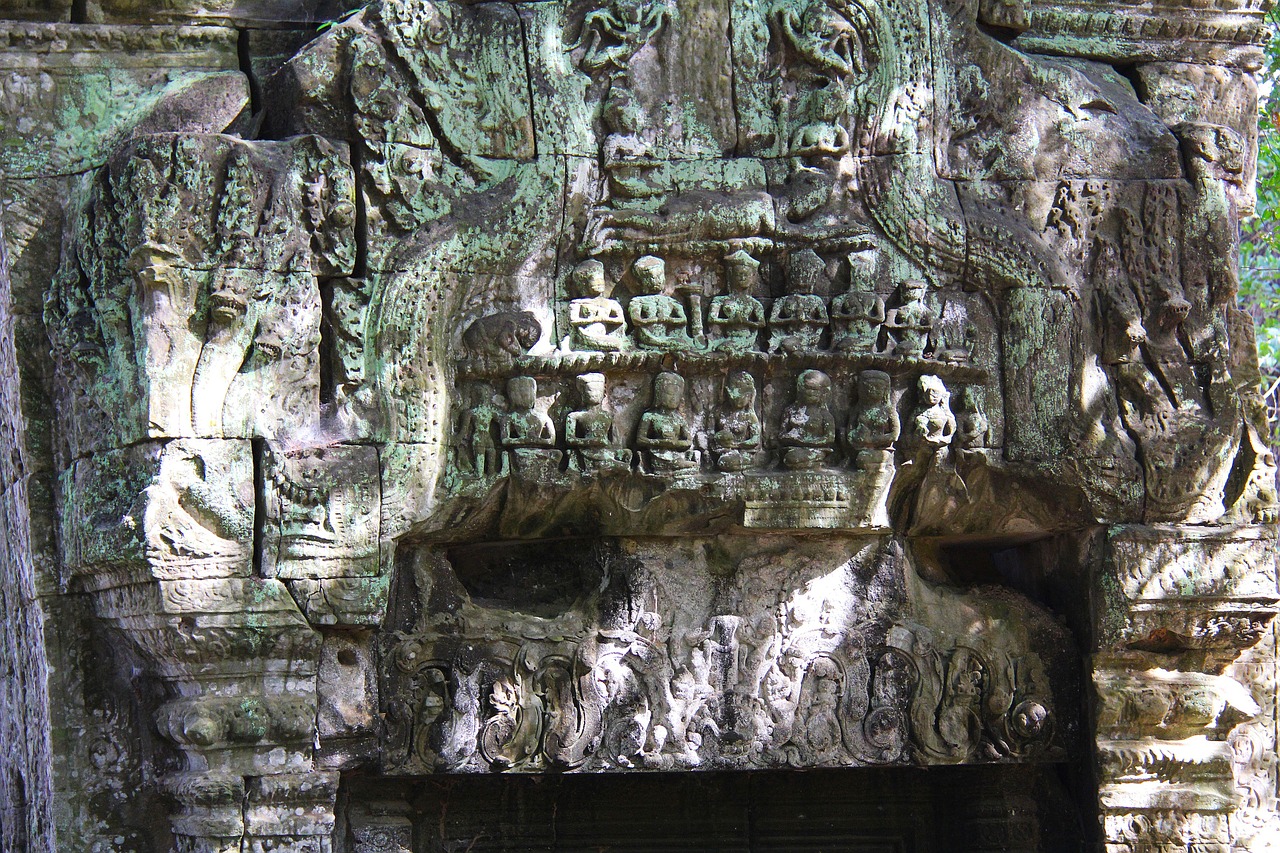 Ta Prohm Temple, Kapas Raiderių Šlovę, Šventykla, Kelionė, Senovinis, Senas, Filmas, Gražus, Angkor Wat, Siem Grižti