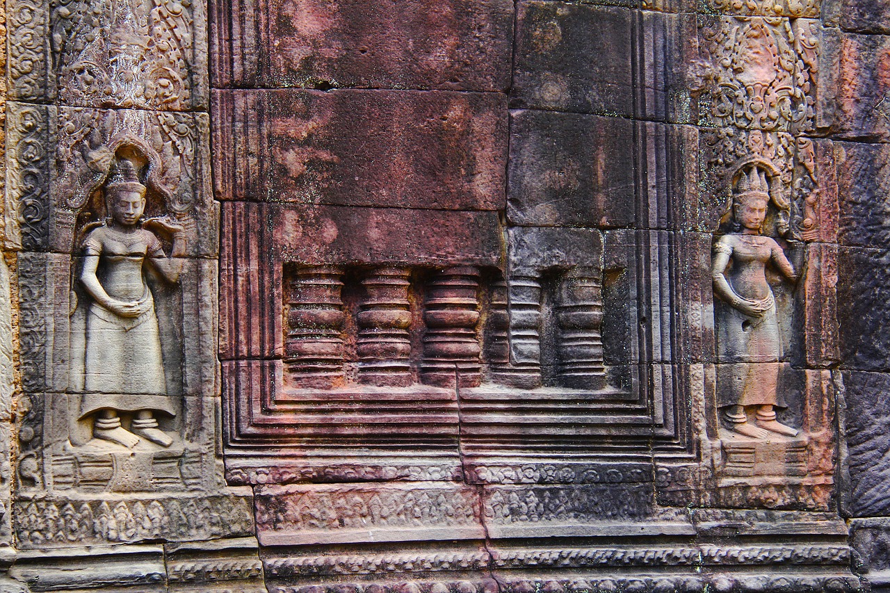 Ta Som Temple, Šventykla, Kelionė, Senovinis, Senas, Gražus, Angkor Wat, Siem Grižti, Kambodža, Asija