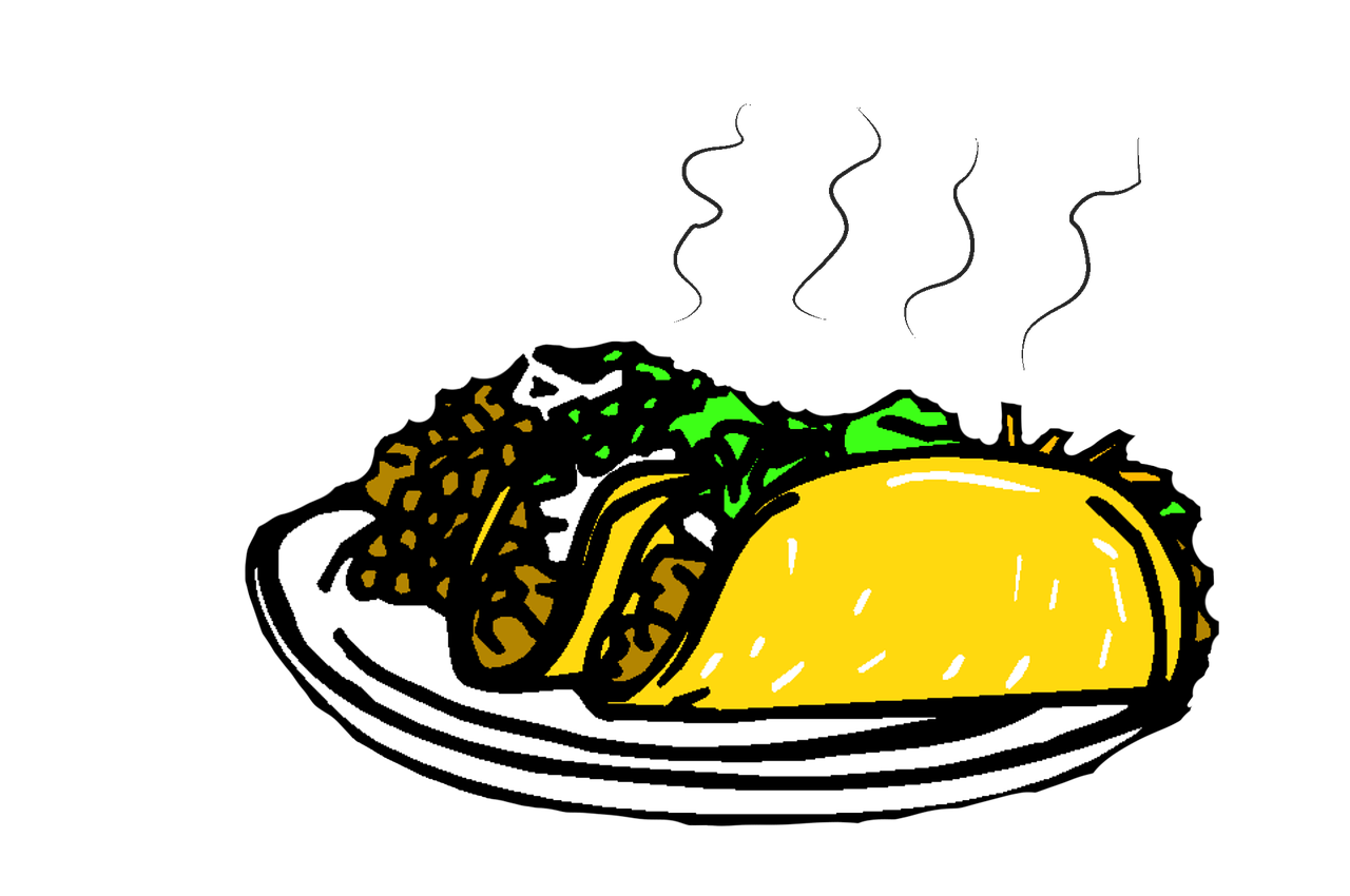 Taco,  Tacos,  Meksikietiškas Maistas,  Meksikos,  Gatvės Maistas,  Etninės Maisto,  Tortilijas,  Karšto,  Skanus,  Animacinis Filmas