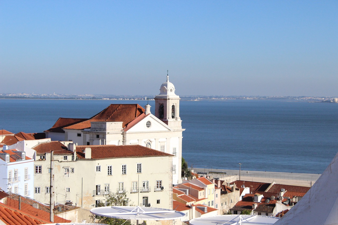 Tagus Upė, Portugal, Lisbonas, Kelionė, Ramybė, Namai, Europa, Nemokamos Nuotraukos,  Nemokama Licenzija