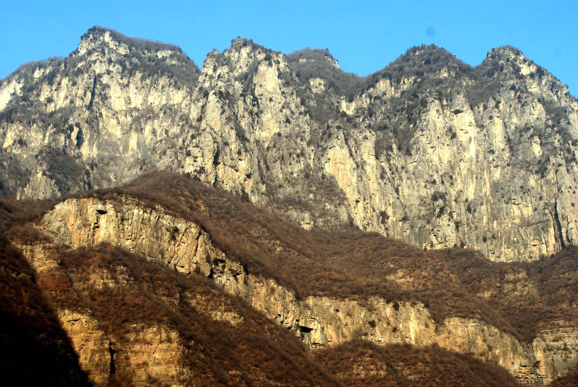 Kraštovaizdis,  Kalnai,  Taihangas,  Shaanxi,  Kinija,  Taihang Kalnai, Nemokamos Nuotraukos,  Nemokama Licenzija
