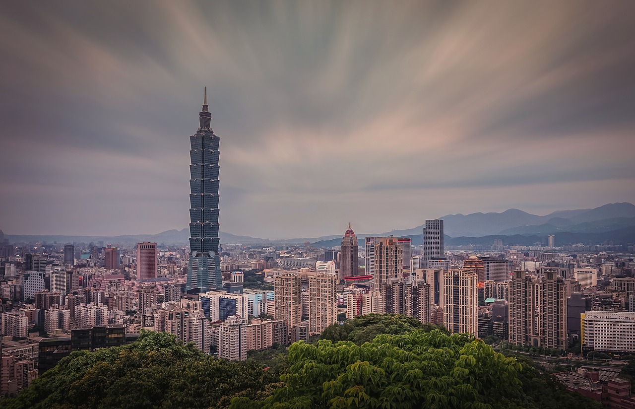Taipei, Taipei 101, Taipei, Taipei 101, Dangoraižis, Ilga Ekspozicija, Miestas, Šiuolaikiška, Dangus, Parkas