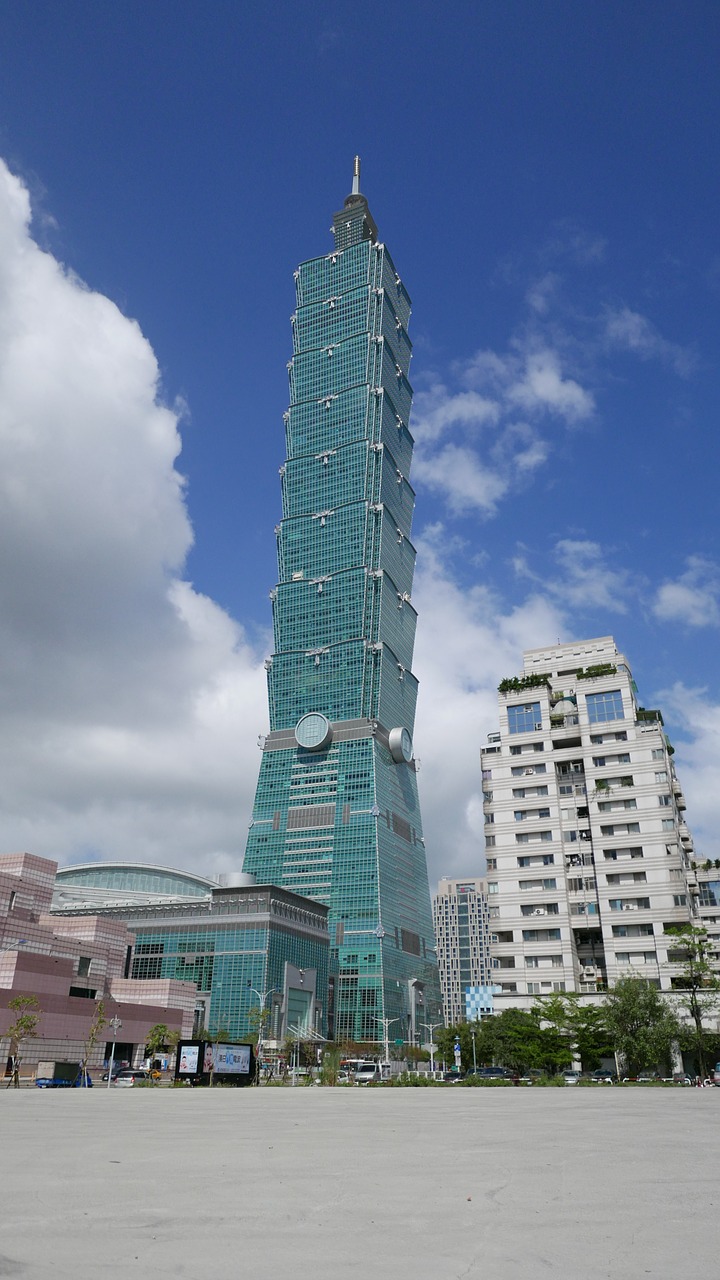 Taipei 101, Miestas, Bokštas, Saulėtos Dienos, Nemokamos Nuotraukos,  Nemokama Licenzija