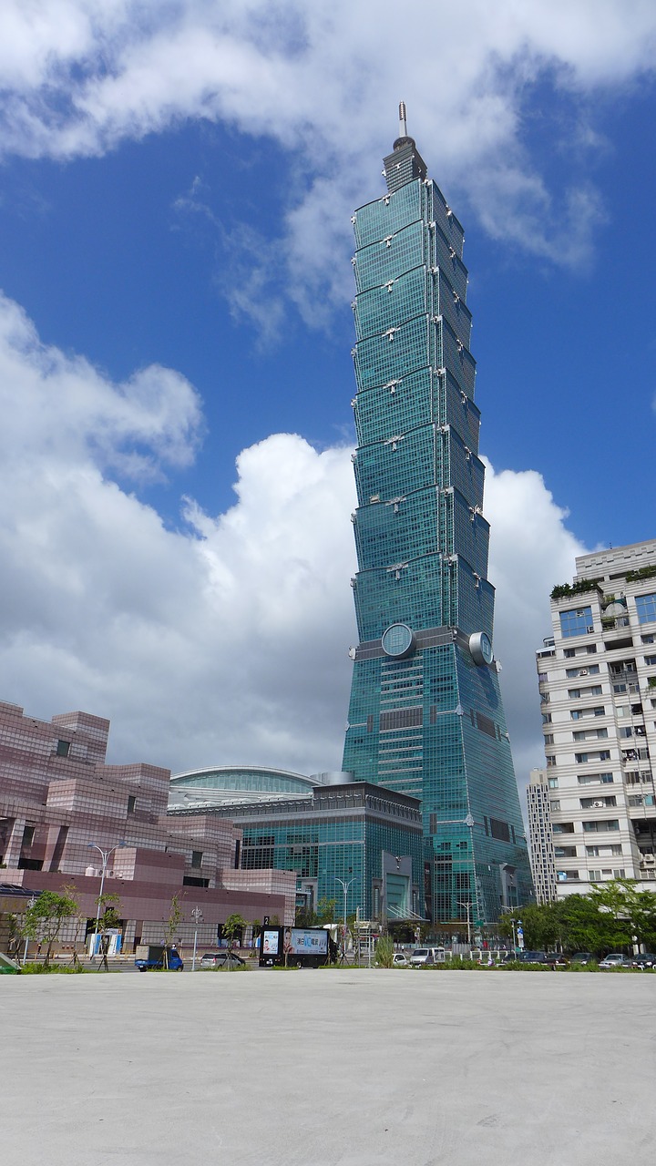 Taipei 101, Miestas, Bokštas, Saulėtos Dienos, Nemokamos Nuotraukos,  Nemokama Licenzija