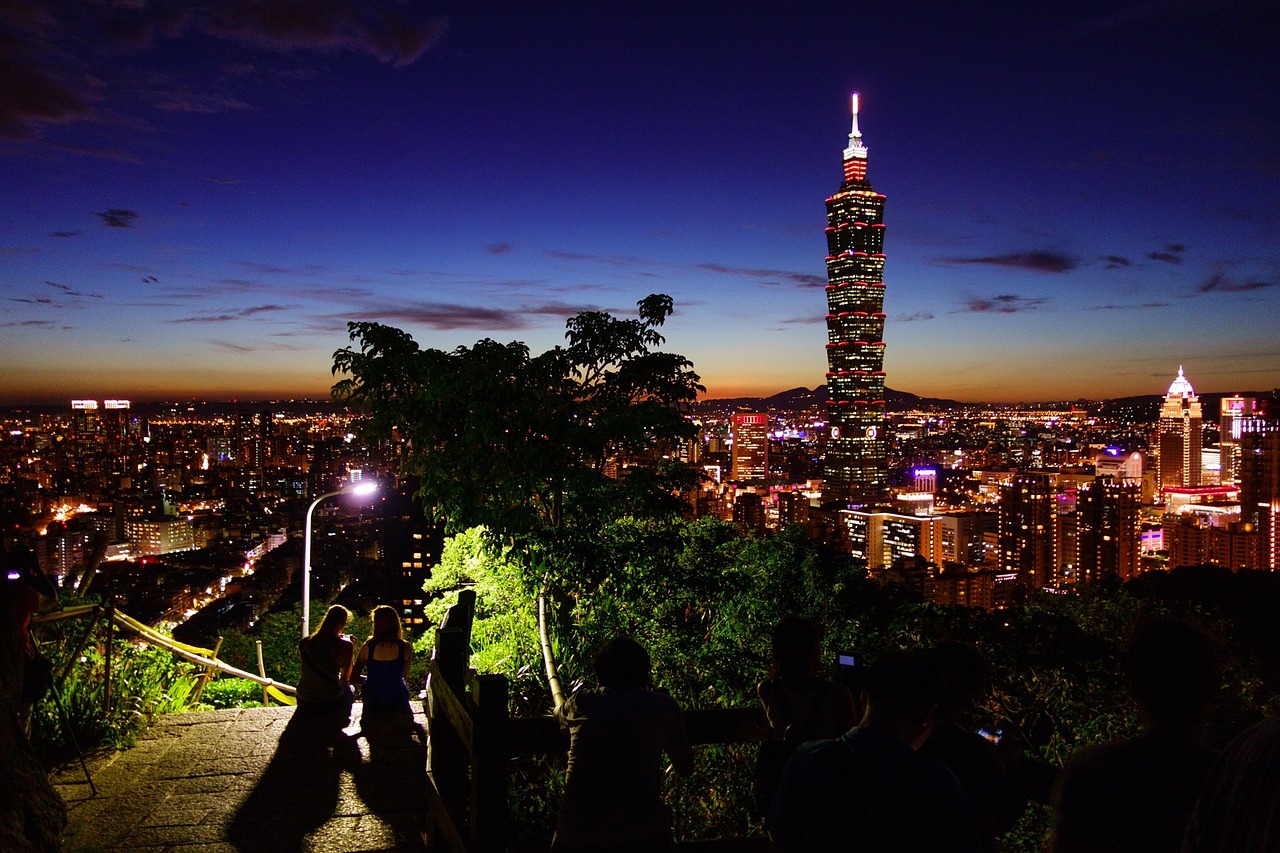 Taipei 101,  Bokštas,  Taipei,  Finansinis,  Centras,  Miestas,  Taivanas,  Dangoraižis,  Panorama,  Miesto Panorama