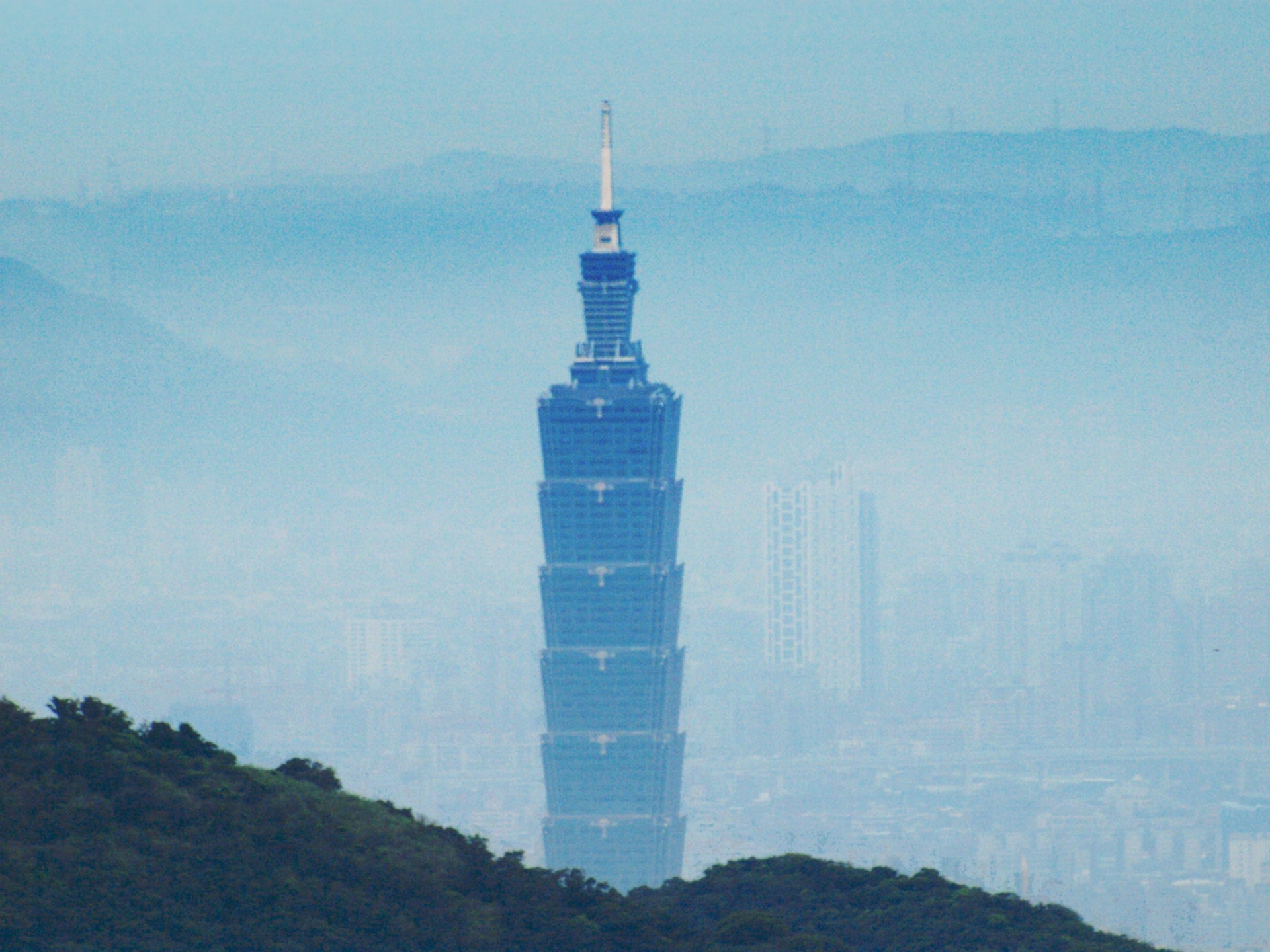 Taipei & Nbsp,  101,  Migla,  Taipei 101 Rūkas, Nemokamos Nuotraukos,  Nemokama Licenzija