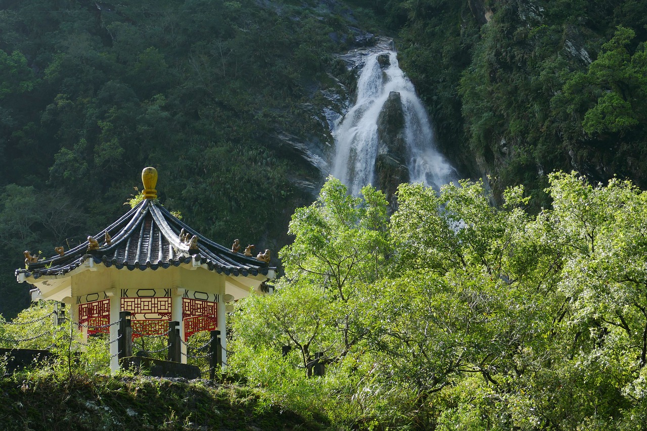 Taivanas, Kinija, Turizmas, Taroko, Gorge, Taroko Tarpeklis, Gamta, Kraštovaizdis, Kalnai, Marmuras