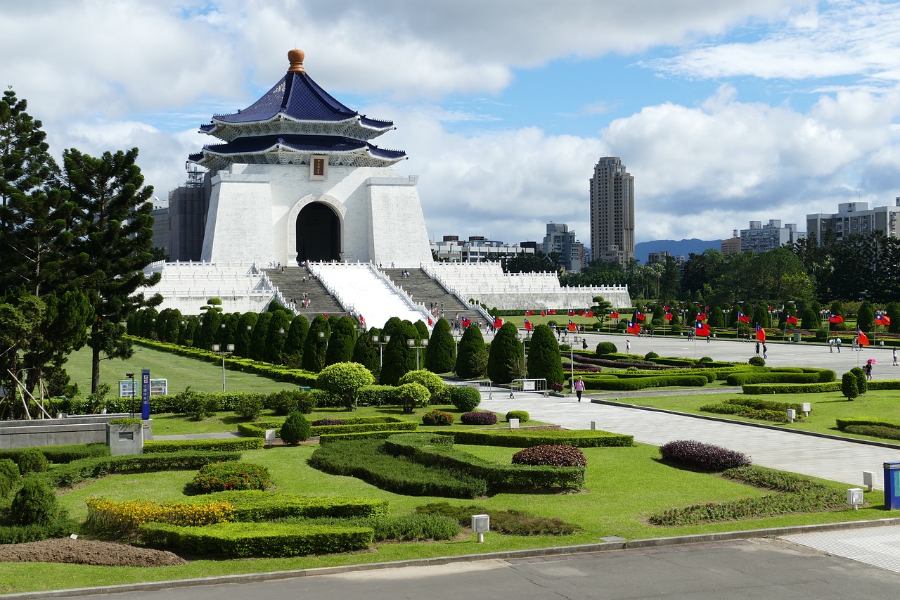 Taivanas, Taipei, Kapitalas, Cenotafas, Architektūra, Asija, Kinija, Valstybė, Parkas, Nemokamos Nuotraukos