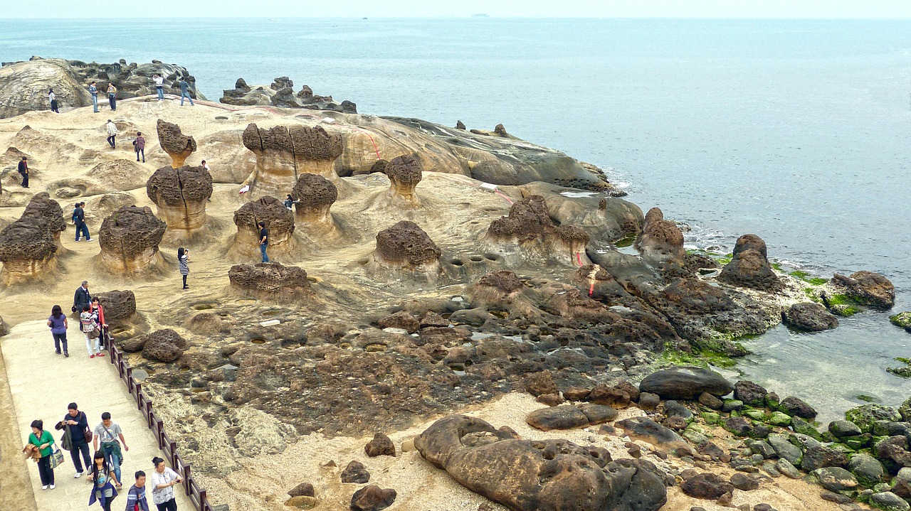 Taivanas, Kinijos Respublika, Jūra, Vanduo, Turizmas, Peizažas, Gamta, Turistų Atrakcijos, Lankytinos Vietos, Rokas