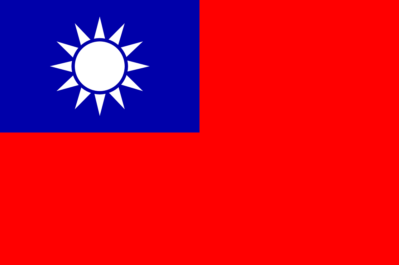 Taivanas, Vėliava, Kinijos Respublika, Patriotizmas, Nacionalistinis, Nemokama Vektorinė Grafika, Nemokamos Nuotraukos,  Nemokama Licenzija