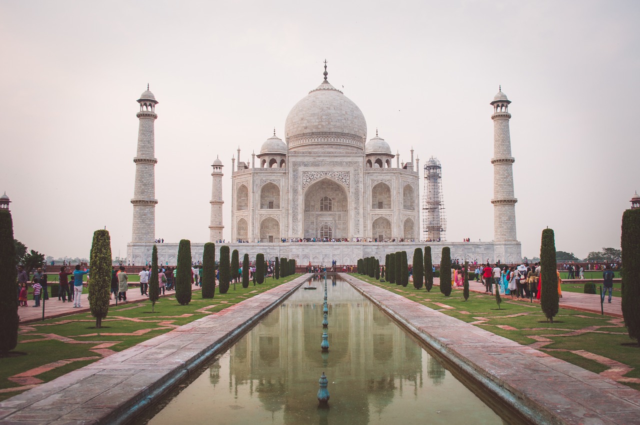 Taj Mahal, Indija, Paminklas, Architektūra, Simbolis, Turizmas, Meilė, Žinomas, Orientyras, Šventykla