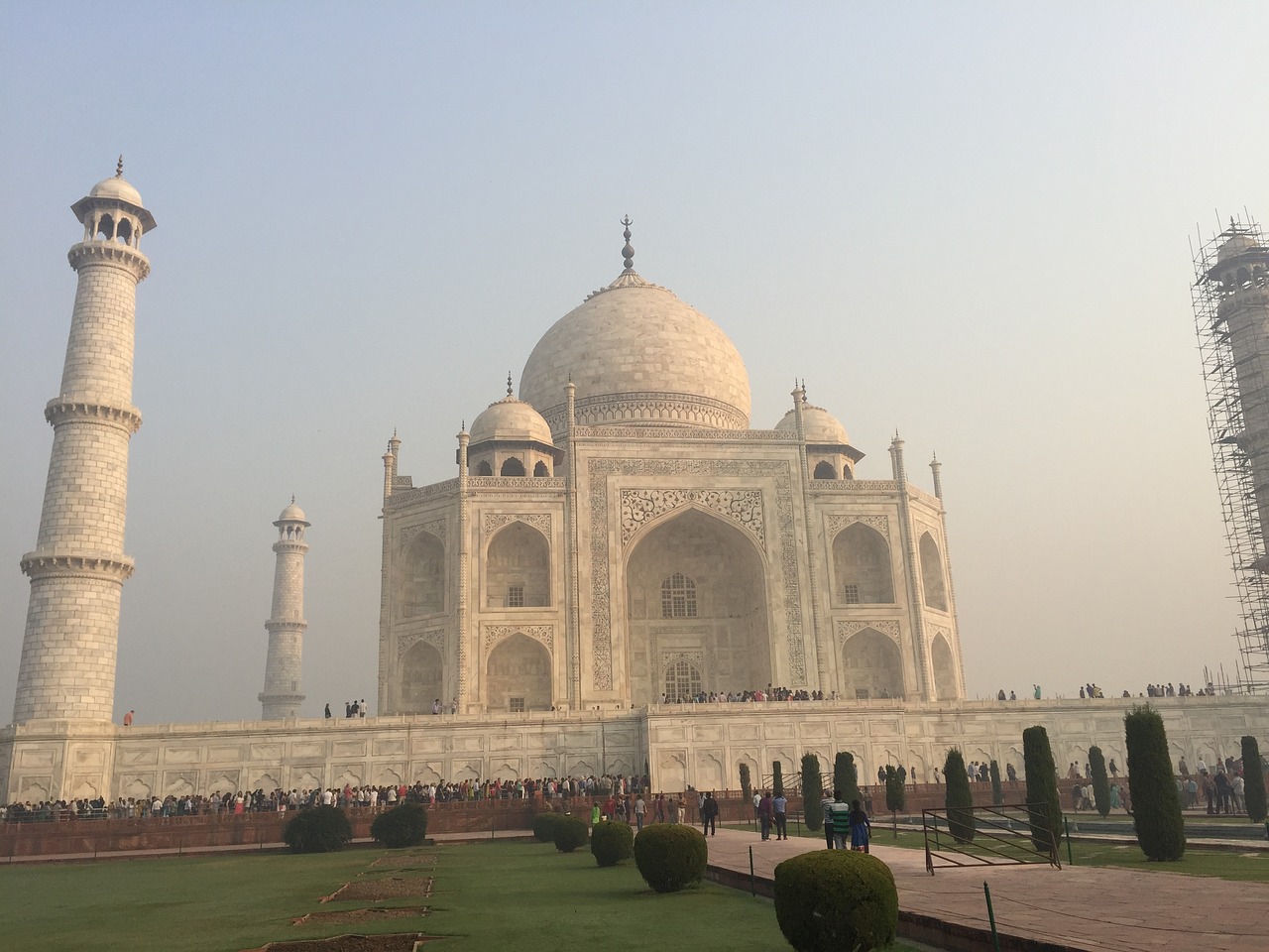 Taj Mahal, Indija, Asija, Taj, Mahal, Agra, Architektūra, Paminklas, Mauzoliejus, Minaretas