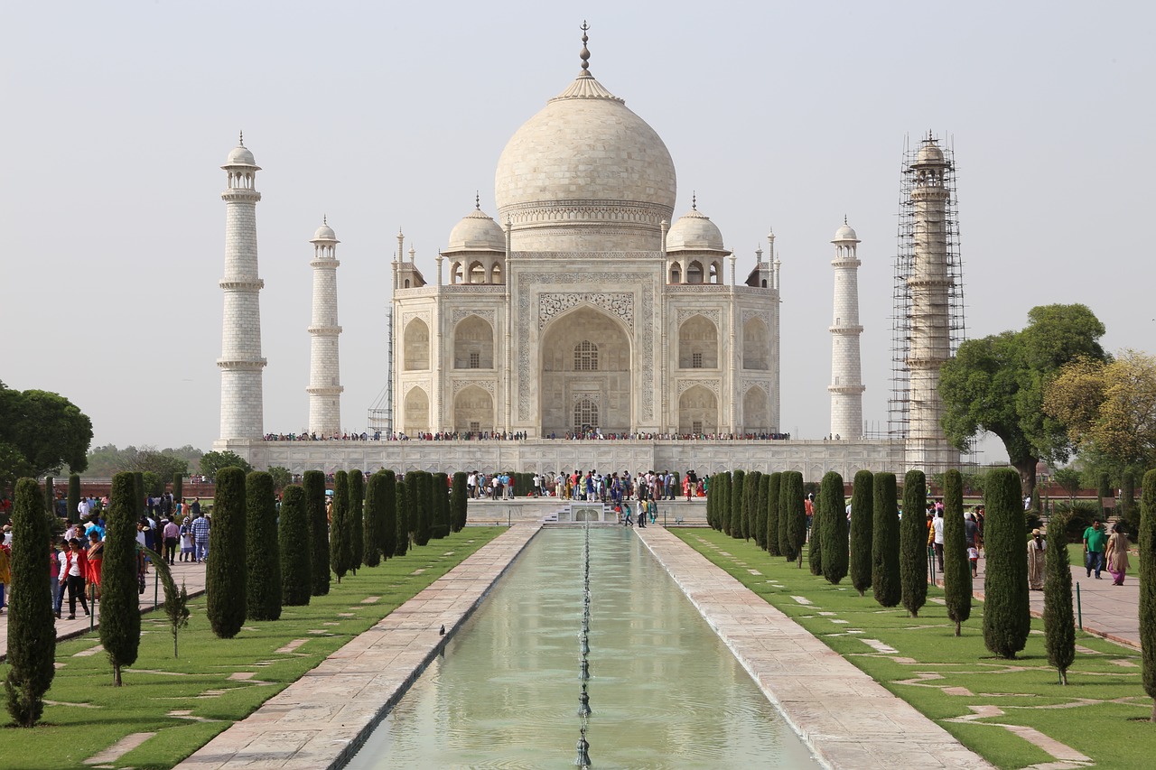 Taj Mahal, Indija, Agra, Kelionė, Kapas, Architektūra, Šedevras, Nemokamos Nuotraukos,  Nemokama Licenzija