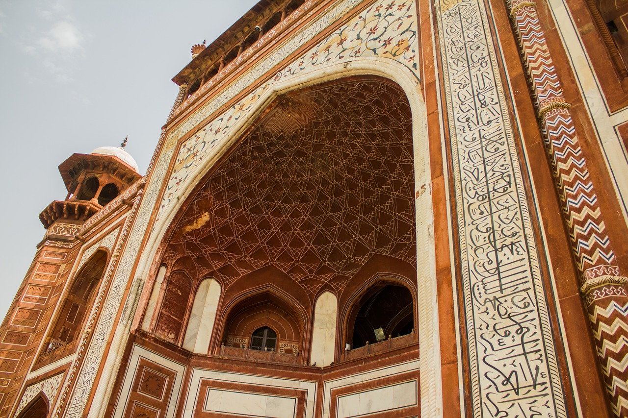 Taj Mahal, Vartai, Indija, Paveldas, Mahal, Taj, Architektūra, Agra, Asija, Marmuras