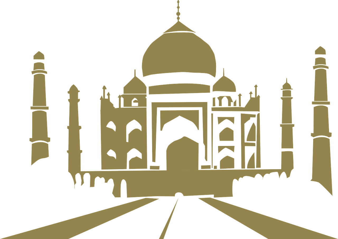 Taj Mahal, Indija, Architektūra, Agra, Mauzoliejus, Uttar Pradesh, Mečetė, Rūmai, Pastatas, Šventykla