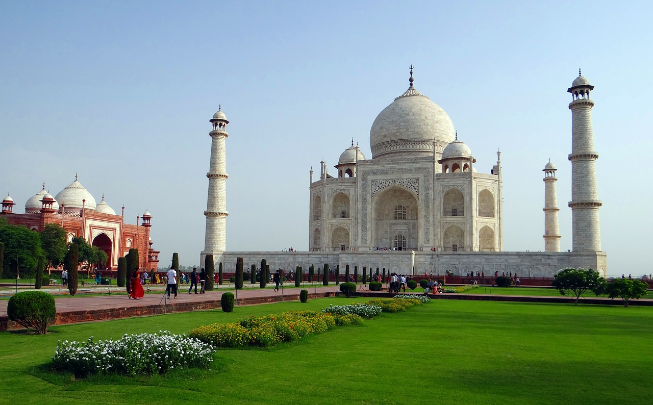Taj Mahal, Unesco Svetainė, Pasaulio Stebuklas, Pasaulinis Paveldas, Baltas Marmuras, Paminklas, Paminklas, Architektūra, Mughals, Mečetė