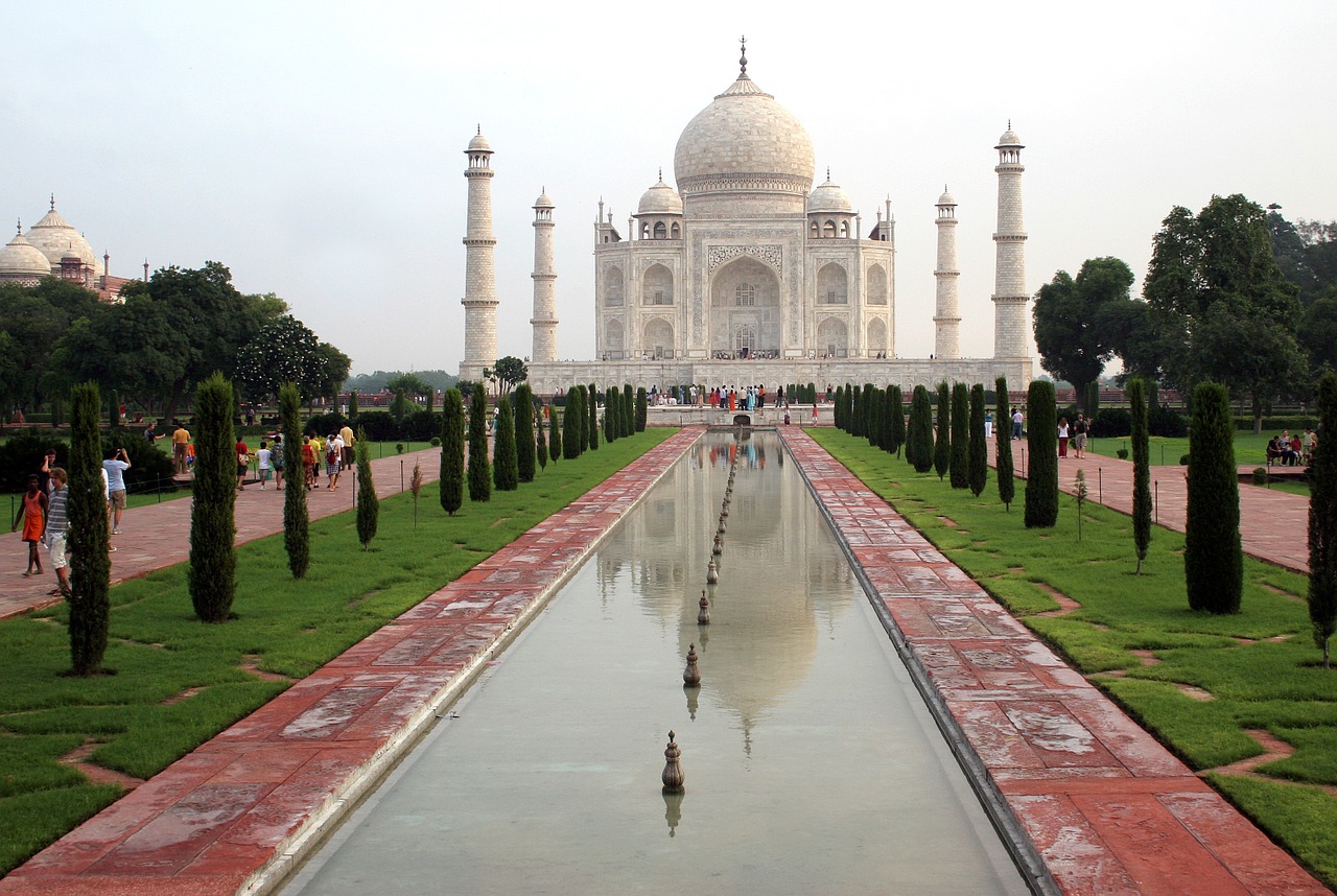 Taj Mahal, Mauzoliejus, Marmuras, Balta, Architektūra, Istorinis, Orientyras, Kapas, Kultūra, Bokštas