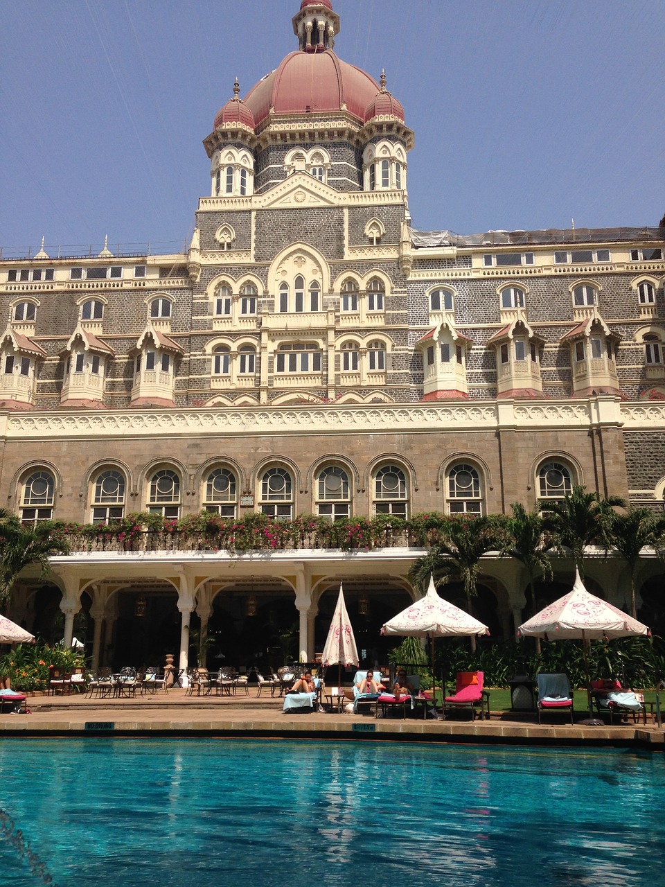 Taj Mahal Viešbutis, Mumbajus, Plaukiojimo Baseinas, Nemokamos Nuotraukos,  Nemokama Licenzija