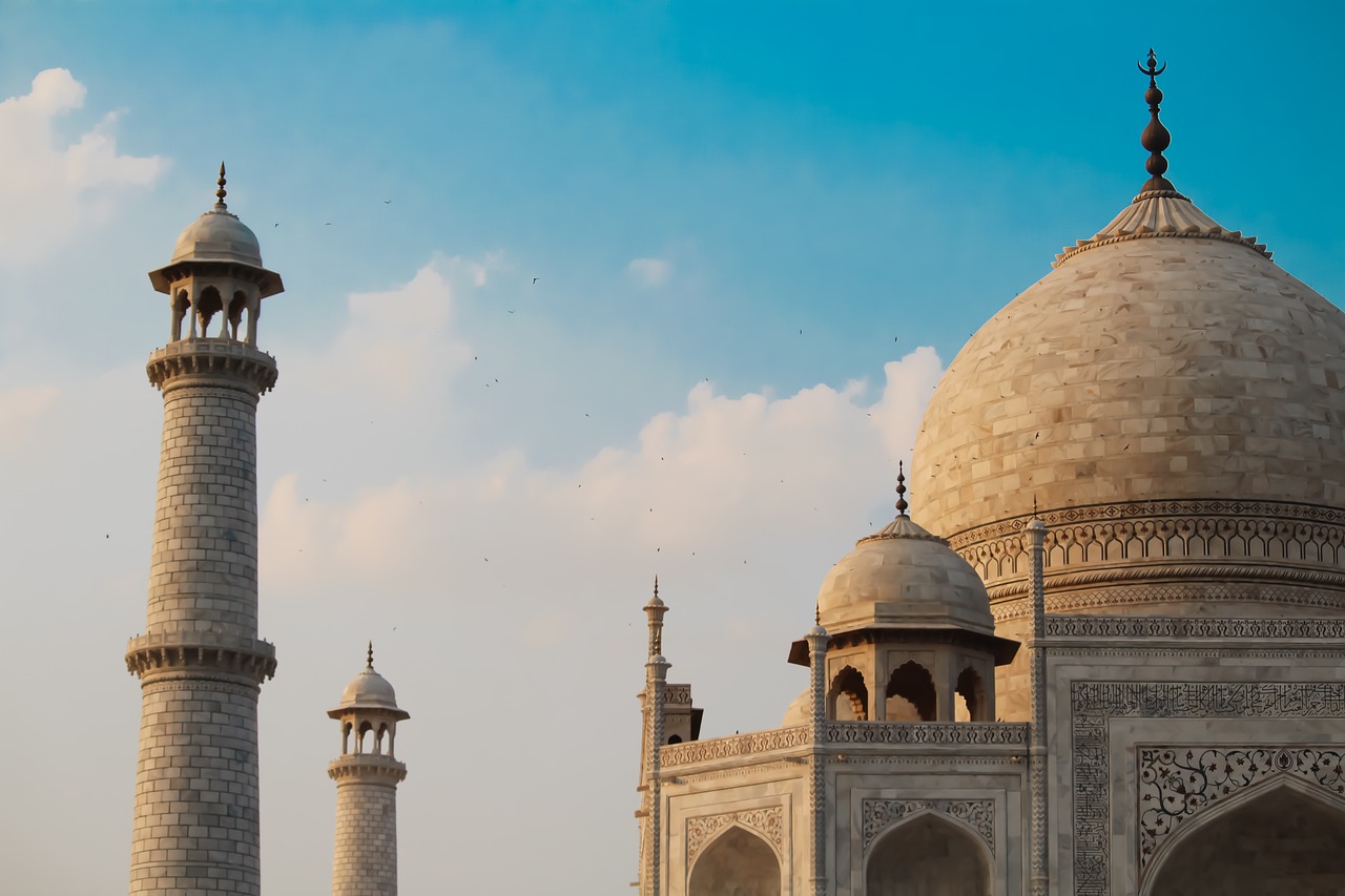 Taj Mahal, Kupolas, Indijos, Agra, Taj, Architektūra, Mahal, Rūmai, Asija, Orientyras
