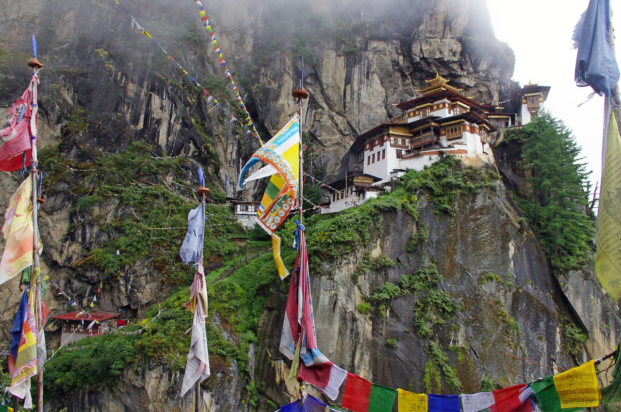 Takshang, Butanas, Šventykla, Vienuolynas, Asija, Budizmas, Religija, Kultūra, Šventas, Orientyras