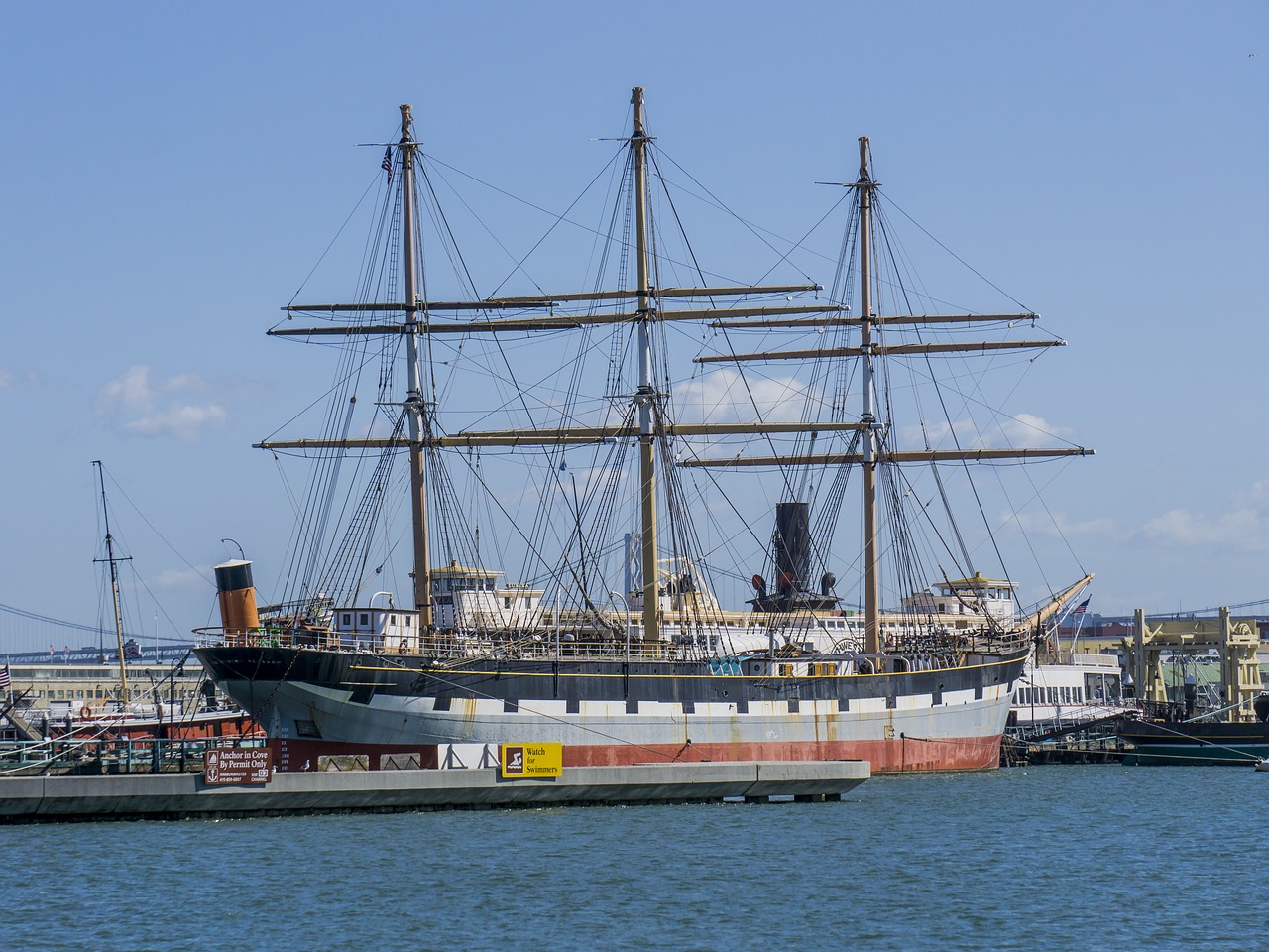 Aukštas Laivas, Balclutha, San Franciskas, Laivas, Nemokamos Nuotraukos,  Nemokama Licenzija