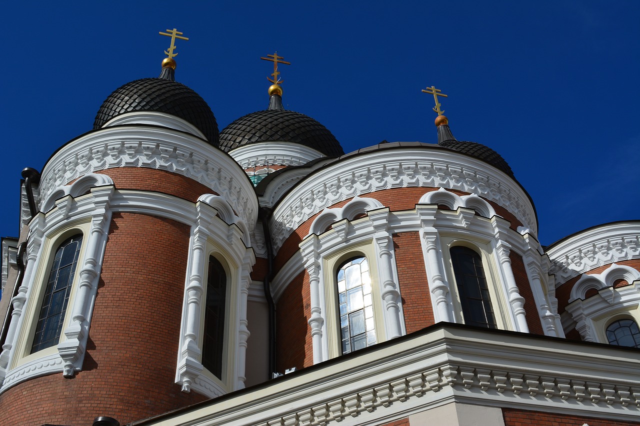 Tallinn, Bažnyčia, Estonia, Architektūra, Turizmas, Bokštas, Aleksandro Nevskio Katedra, Baltijos Valstybės, Rusija, Religija