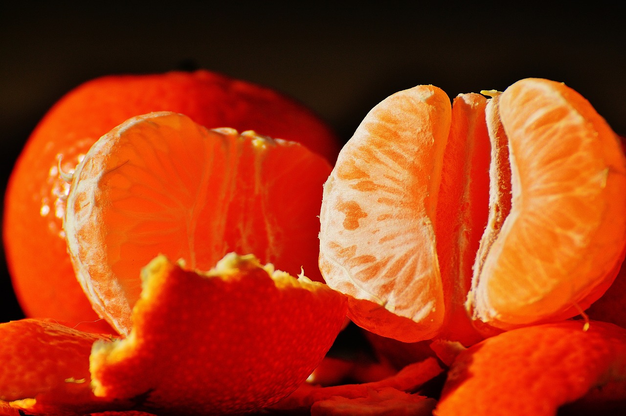 Mandarinai, Vaisiai, Citrusinis Vaisius, Sveikas, Vitaminai, Valgyti, Oranžinė, Vaisiai, Maistas, Skanus