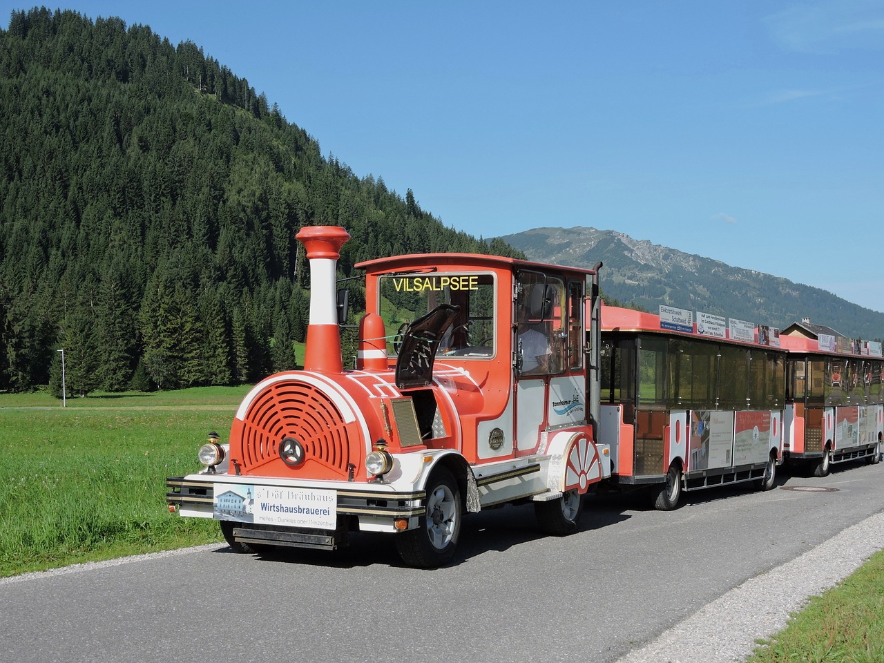 Tannheim, Bimmelbahn, Alpen-Express, Nemokamos Nuotraukos,  Nemokama Licenzija