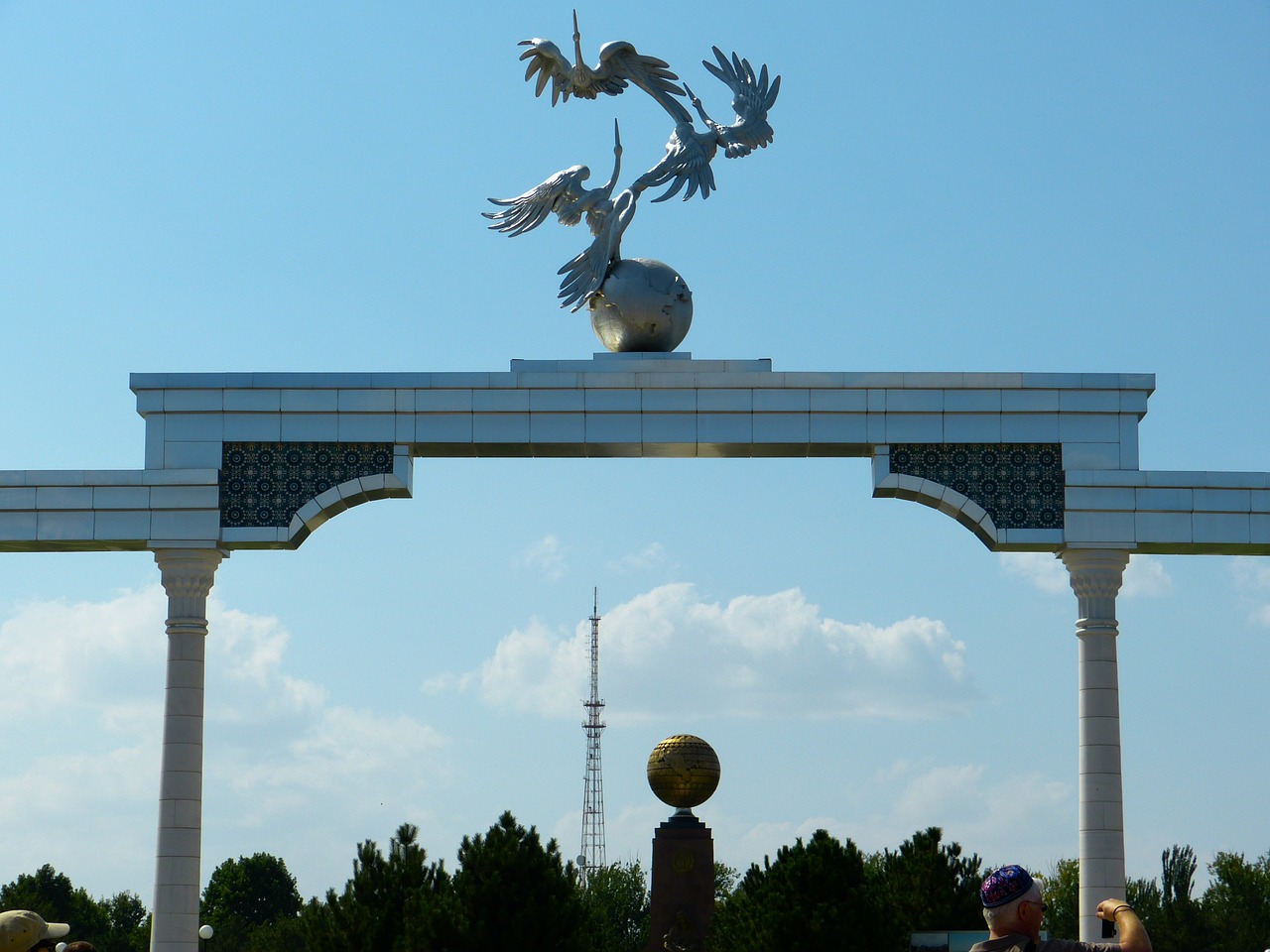 Tashkent, Nepriklausomybės Aikštė, Paminklas, Uzbekistanas, Nemokamos Nuotraukos,  Nemokama Licenzija