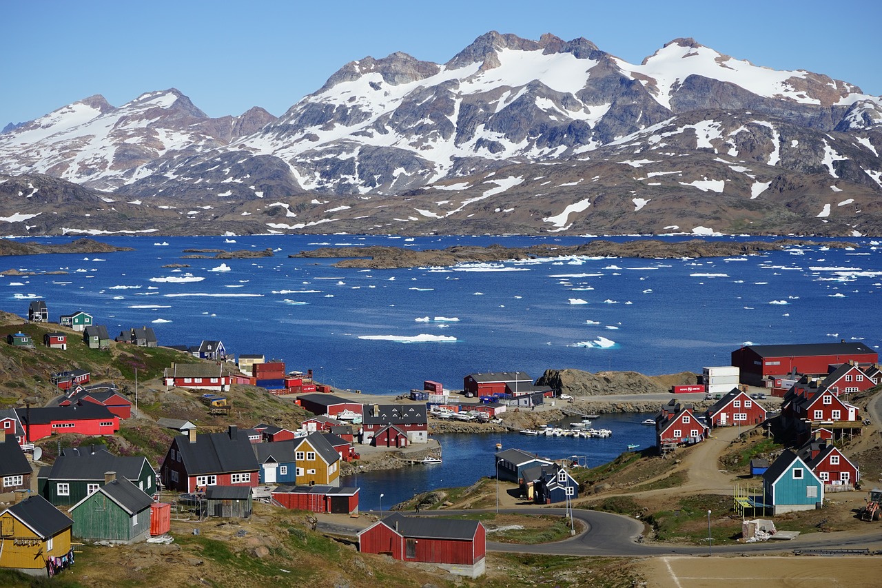 Tasiilaq, Grenlandija, Rytinė Žaluma, Vieta, Ledas, Nuotaika, Fjordas, Nemokamos Nuotraukos,  Nemokama Licenzija