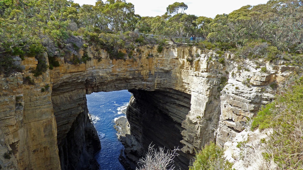 Tasmanija, Lygmenų Arka, Kranto, Australia, Rokas, Parkas, Saugokis, Erozija, Vandenynas, Nemokamos Nuotraukos