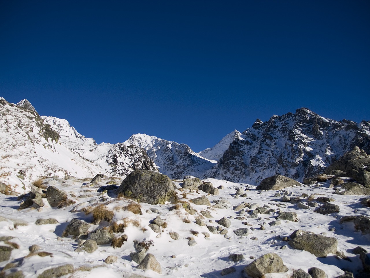 Tatry, Kalnai, Vaizdas Iš Viršaus, Žiema, Aukštas Tatras, Kraštovaizdis, Dangus, Lenkija, Nemokamos Nuotraukos,  Nemokama Licenzija