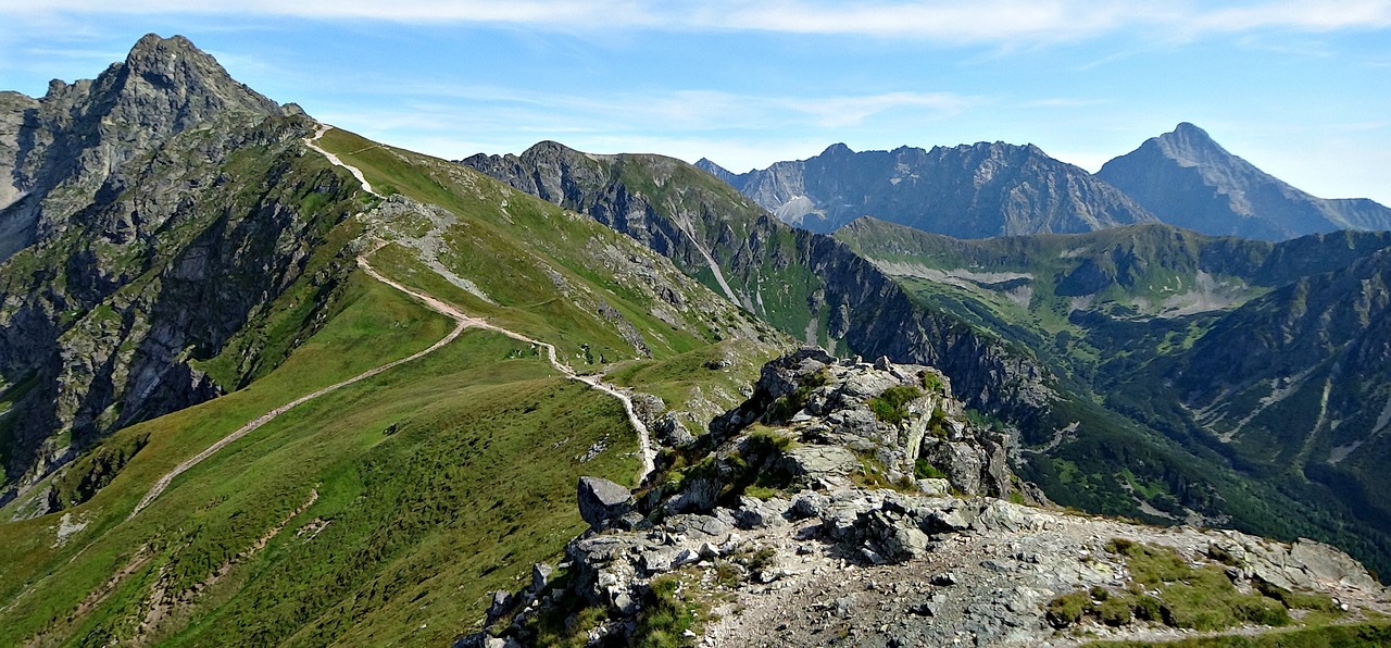 Tatry, Kalnai, Aukštas Tatras, Kraštovaizdis, Viršūnės, Świnica, Krivan, Turizmas, Pėsčiųjų Takai, Nemokamos Nuotraukos