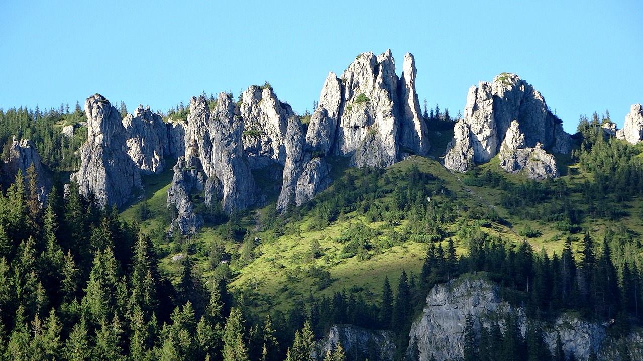 Tatry, Kalnai, Akmenys, Chochołowska Slėnis, Kraštovaizdis, Michy Chochołowski, Lenkija, Nemokamos Nuotraukos,  Nemokama Licenzija