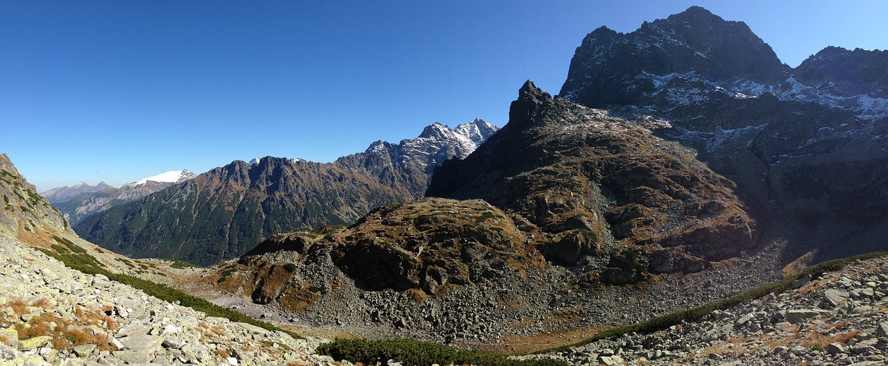 Tatry, Kalnai, Aukštas Tatras, Kraštovaizdis, Gamta, Lenkija, Kalnų Grožis, Viršūnės, Nacionalinis Parkas, Nemokamos Nuotraukos