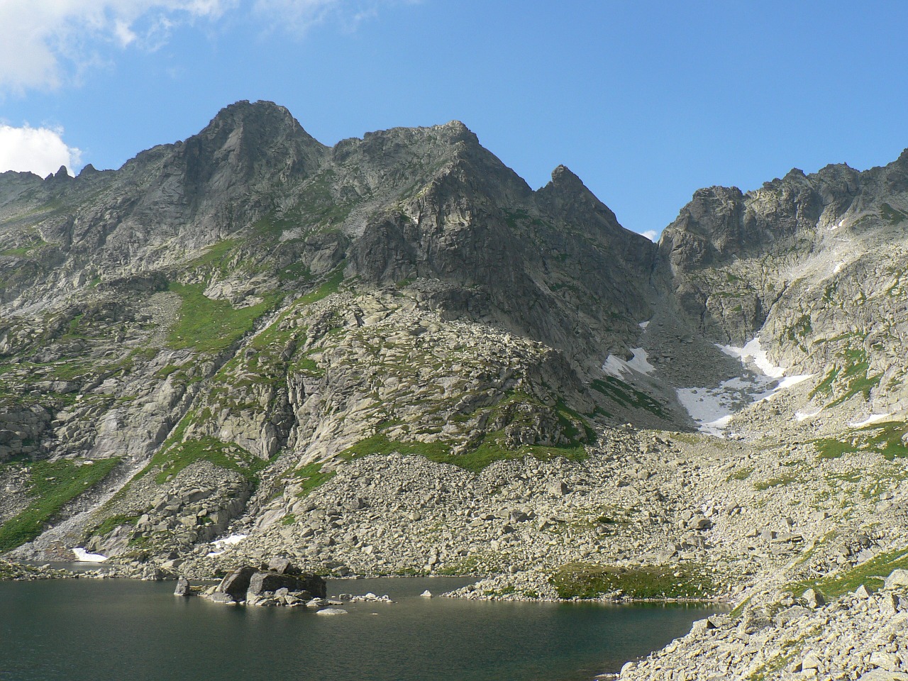 Tatry, Kalnai, Sniegas, Kraštovaizdis, Pavasaris, Vaizdas, Ežeras, Kalnas, Vanduo, Viršūnės