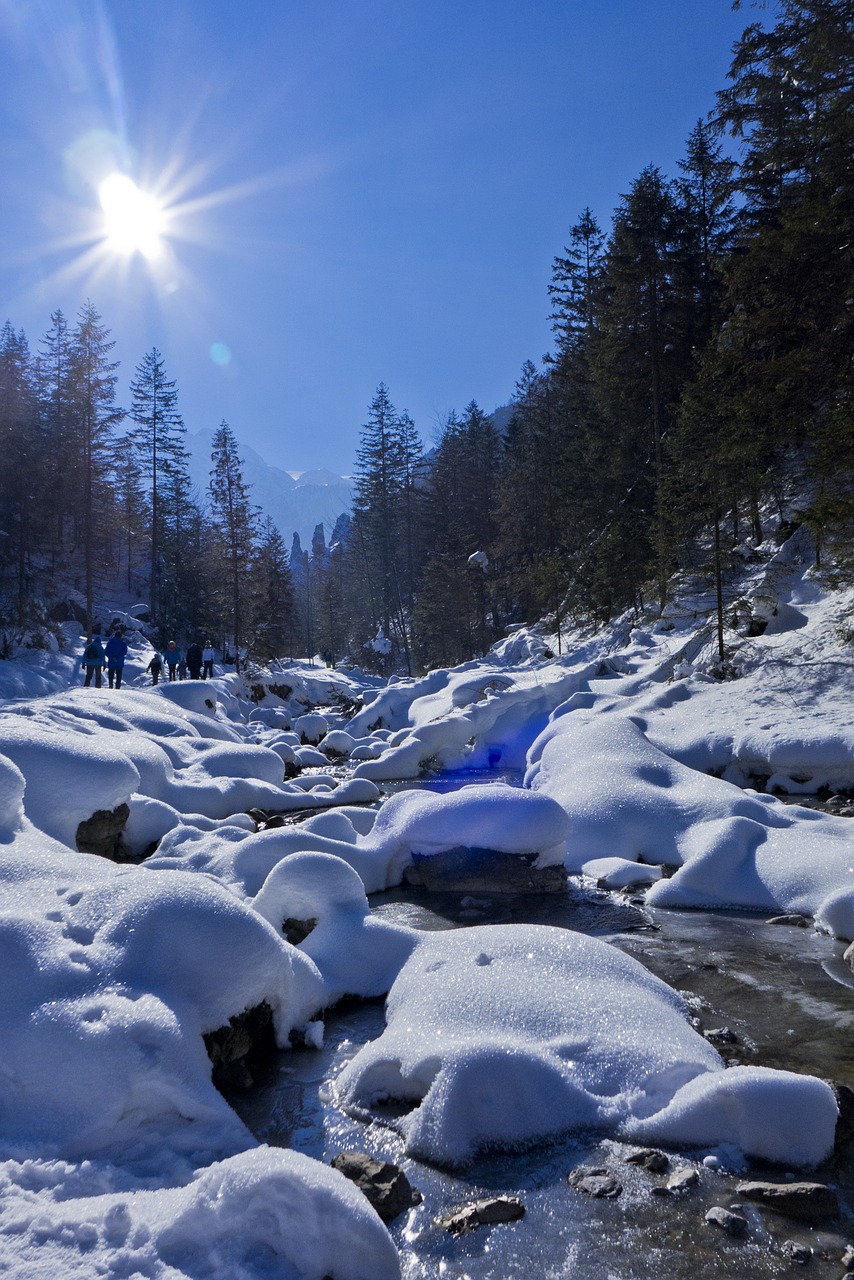 Tatry, Kalnai, Torrent, Žiema, Vaizdas, Kraštovaizdis, Upė, Nemokamos Nuotraukos,  Nemokama Licenzija