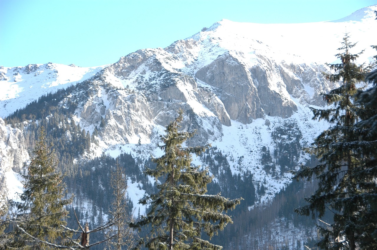 Tatry, Žiema, Kalnai, Nemokamos Nuotraukos,  Nemokama Licenzija