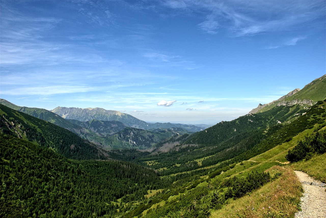 Tatry, Slovakija, Turistai Slėnis Koperszadów, Kalnai, Nemokamos Nuotraukos,  Nemokama Licenzija