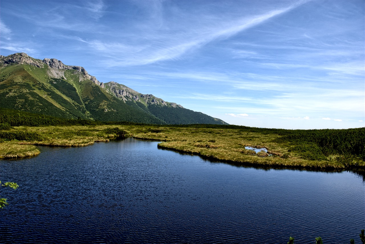 Tatry, Slovakija, Kraštovaizdis, Vaizdas Iš Viršaus, Kalnai, Vaizdas, Gamta, Kalnas, Dangus, Turistai Slėnis Koperszadów